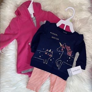 Two Sets for baby girls 3-6M